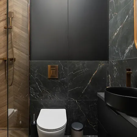 Industrial Black & Browstrone Loft - Old Town * Krakow